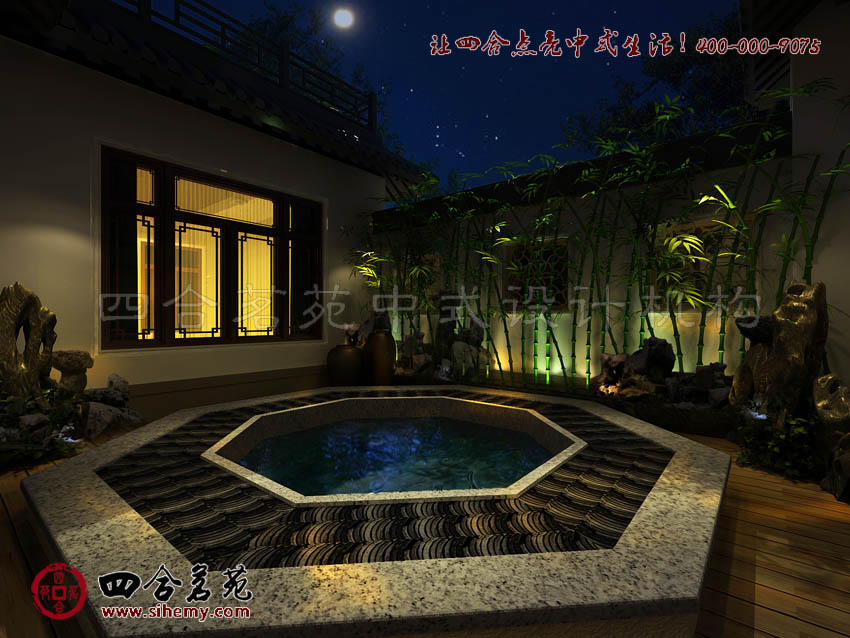 庭院圍合的空間裝飾成就藝術表現 中式鄉村四合院設計